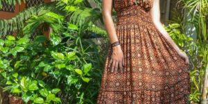 Ladies Thai Bobbin Dress