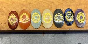 Seven Chakra Stone Oval Set For Healing