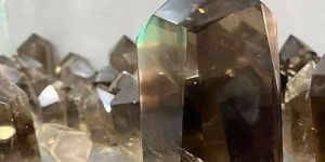 Smoky Quartz Crystal Tower