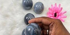 violet onyx sphere stone