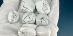 White Howlite Tumbled Stone