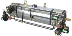 Three Position Rack and Pinion Pneumatic Actuator