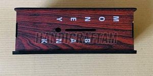 Wooden Piggy Money Bank