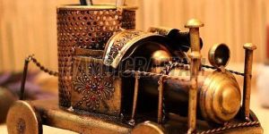 Wrought Iron Engine Pen Holder