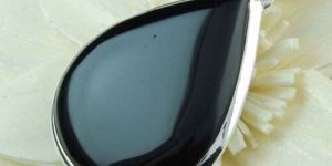 Onyx Black Drop Pendant