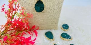 Sugar Druzy Stone Pendant