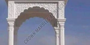 Outdoor Marble Stone Temple