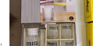 Glass Carafe Jug Gift Set