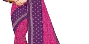 Ladies Printed Chiffon Saree