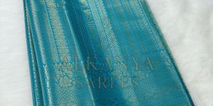 Ladies Rama Green Softy Silk Saree