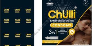 Chulli 2 Pcs Dotted Calendar Banana Condom