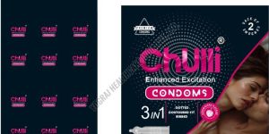 Chulli 2 Pcs Dotted Calendar Strawberry Condom
