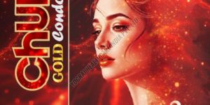 Chulli Gold 3 Pcs Dotted Strawberry Condoms