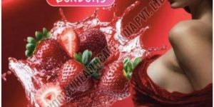 Chulli 10 Pcs Ultra Thin Strawberry Condoms