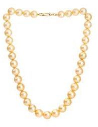 Golden South Sea Pearl Necklace