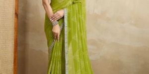 Ladies Designer Georgette Saree