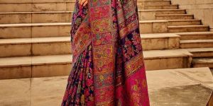 Ladies Designer Pashmina Saree