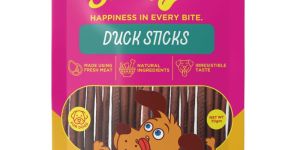 70 gm slurpies duck sticks dog food