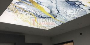 Textile Marble Stretch Ceiling