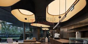 Textile Office Stretch Ceiling