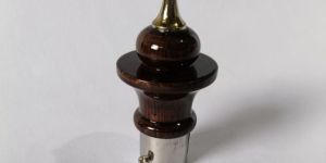 Gold Tip Wood Curtain End Cap