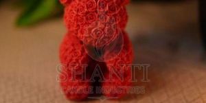Rose Teddy Candles