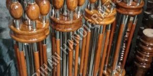 Stainless Steel Wooden Decorative Master Pillar