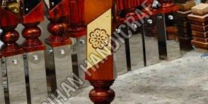 Stainless Steel Wooden Premium Master Pillar