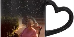 Sublimation Magic Heart Handle Mug