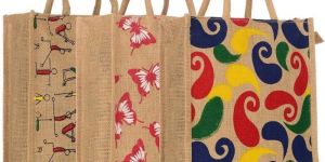 FANCY JUTE SHOPPING BAG
