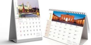 Printed Table Calendar