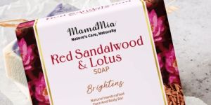 red sandalwood lotus soap