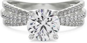 Lab-Grown Forever Sparkling Diamond Ring