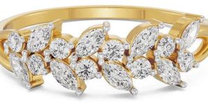 Leafy Diamond Band
