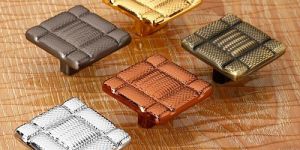 Metal Polished Square Door Knob