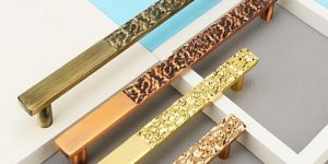 Rectangle Zinc Cabinet Handle
