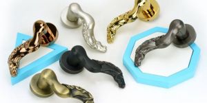 Zinc Fancy Mortise Door Handle