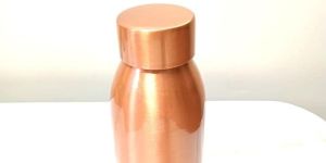 Plain Copper Water Bottle