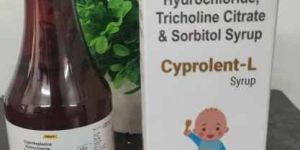 Cyprolent L Cyproheptadine Hydrochloride Tricholine Citrate Sorbitol Syrup