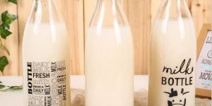 Packed Milk Bottle