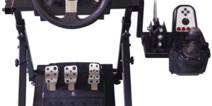 Xfeagle Tilt Adjustable Steering Racing Ergonomic Steel Wheel Stand