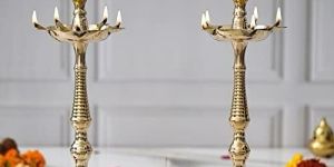kerala fancy samai brass diya