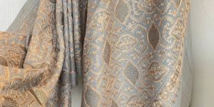 Swarovski Work Silk Pashmina Shawl