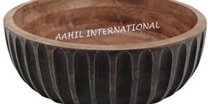 Wooden Carving Bowl