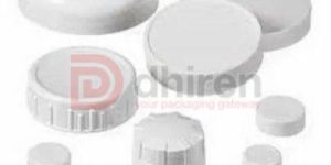 White Plastic Screw Cap