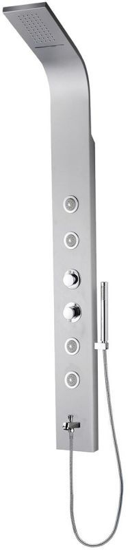 verve cascade waterfall body jet ss panel