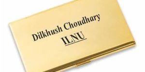 Gold Visiting Card Holder