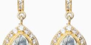 Moissanite Polki Earrings