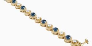 Polki Moissanite Bracelet