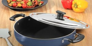 Vinod Zest Non Stick Deep Fry Pan With Lid